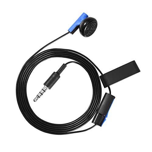Earbuds with Mic,Ps5 Single Ear, Headset w Mic for Headset Ps6 4 Controller 3.5mm Gaming Earphone Headphone