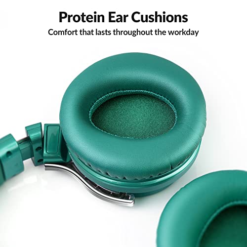 Million Sold 10 Years Classic E7 Active Noise Cancelling Headphones with Upgraded Noise Cancellation, Bluetooth Headphones Wireless with HD Sound Vivid Deep Bass, for Home Office Travel Gift Pcs - color: Green, style: E7 Wireless Active Noise Cancelling H