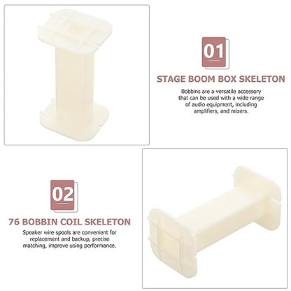 TOYANDONA 4pcs Audio Wire Storage Bobbin Rack Portable Cable Reel for Speaker Circuits Lightweight Material for Studios Live