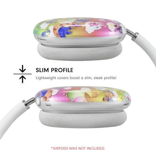 Sonix Protective Case for AirPods Max Headphones - Stylish TPU Hard Shell Ear Cup Covers | Care Bears x Sesame Street - color: Care Bears x Sesame Street