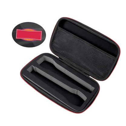 SUPVOX Case: Handheld Dual Mic Travel Storage Bag - Hard EVA Mic Storage Bag with Thick Sponge - Portable Travel Carrying Case for and Other Accessories