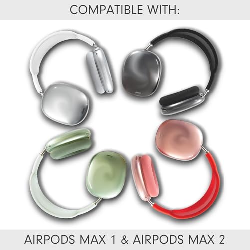 Sonix Protective Case for AirPods Max 2 & 1 | Headphones Cover | Clear - color: Clear