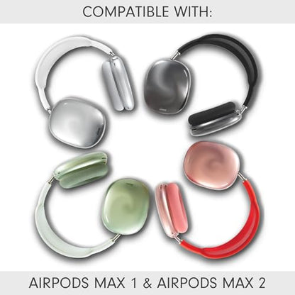 Sonix Protective Case for AirPods Max 2 & 1 | Headphones Cover | Clear - color: Clear