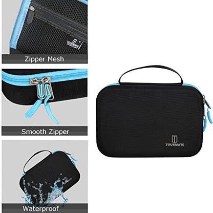 Tourmate Hard Storage Case Compatible for YAMAHA MG06X/MG06 6-Input/AG03/AG03 MK 2/AG06MK 2 Stereo Mixer, Protective Hard Shell Carrying Bag(CASE ONLY) - color: Black
