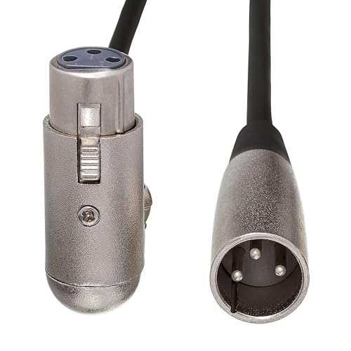 Hosa XFF-125 Balanced Interconnect, Right-angle XLR3F to XLR3M, 25 Feet
