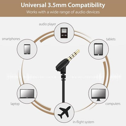 Sleep Earbuds, 3.5mm Wired Sleep Headphones with Mic, for Side Sleepers | Soft Type C Earphones with Built-in Mic, Dual-Layer Noise Isolation, Ideal for Sleep, Travel & Daily Use - style: 3.5mm jack