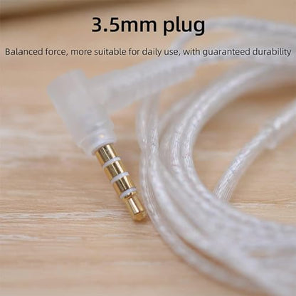 KBEAR IEM Cable Earphone Replacement Cable and KZ ZSN PRO X in Ear Earphone