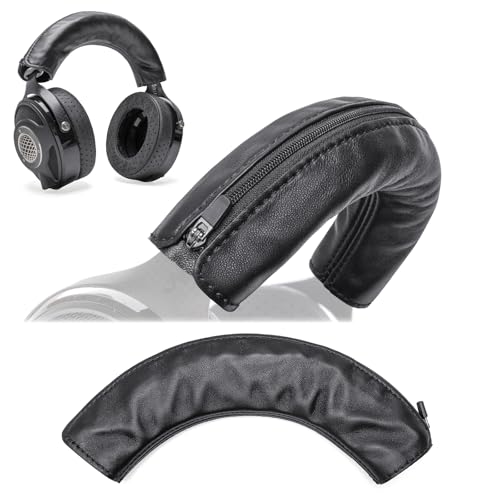 Luxury Lambskin Headband Cover Compatible with Focal Utopia, Clear MG, Stellia, Celestee, Clear Pro MG, Radiance, Soft Genuine Leather Cushion Pad, Elegant & Comfortable Headphone Protector