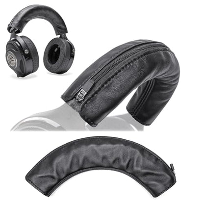 Luxury Lambskin Headband Cover Compatible with Focal Utopia, Clear MG, Stellia, Celestee, Clear Pro MG, Radiance, Soft Genuine Leather Cushion Pad, Elegant & Comfortable Headphone Protector