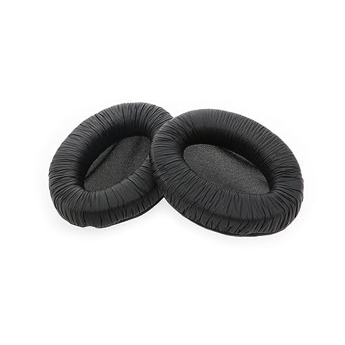 Replacement Ear Pads for Pro Headphones Black Pu Cushions Comfortable and Durable Design Enhances Bass Performance for Old Damaged Ear Pads