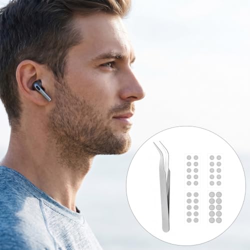 40 Pcs IEM Filter Earbuds with Screen Dust Filter Replacement Kit