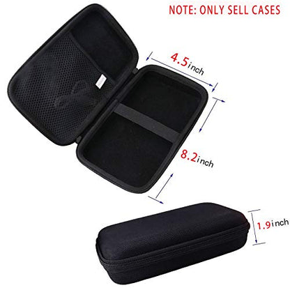 WAIYUCN Hard Carrying Case Compatible with Shure SM58 Pro XLR Dynamic Microphone/PGA48/BETA 58A/PGA58/KSM8 Cardioid Dynamic Vocal Microphone ，Shure Brand Multiple Models of Microphones Case