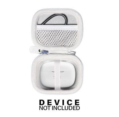 Case for JBL Vibe Beam True Wireless Noise Cancelling Earbuds (White) - color: White