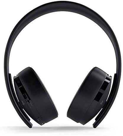 Sony Playstation Gold Wireless Headset 7.1 Surround Sound PS4 New Version 2018 1st Party Sony Refurbished (Renewed) | Renewed