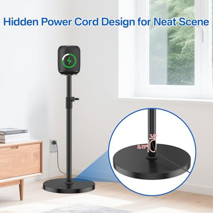 Heavy Duty Speaker Stands for HomePod 1 & 2, 2 Pack - Black - color: Black, size: 2 pack