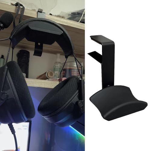Headphone Display Rack with Space Saving Clamp Effortless Setups for Work and Entertainment Areas Desk Edges Headphone Holder