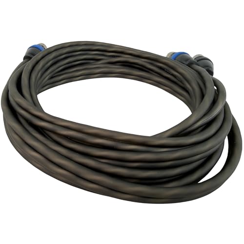 Sky High Car Audio 2 Channel Twisted 9 ft RCA Cables Coated 9' OFC - size: 9 Feet
