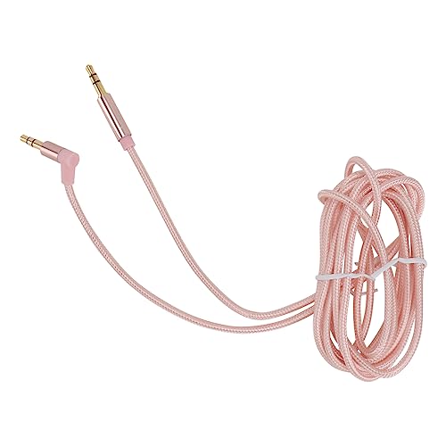 3.5mm Headphone Wire Audio Cable for Stereo Aux Cord for Car/Headphone/Phone Coiled Design Durable Construction