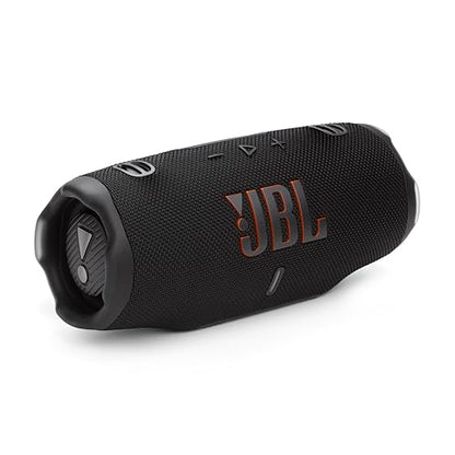 JBL Charge 6 Portable Bluetooth Speaker, Waterproof, Drop-Proof - Black | Long Battery Life Up To 28 Hours, Quick Charging, Built-In Powerbank, Weatherproof For Outdoor, Poolside, And Shower Use - color: Black