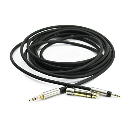 NewFantasia Replacement Audio Upgrade Cable Compatible with Sennheiser HD598, HD598Cs, HD560s, HD598SE, HD620S, HD400PRO, HD599, HD569, HD579, HD505 Headphones 3meters/9.9feet - size: 9.9 ft