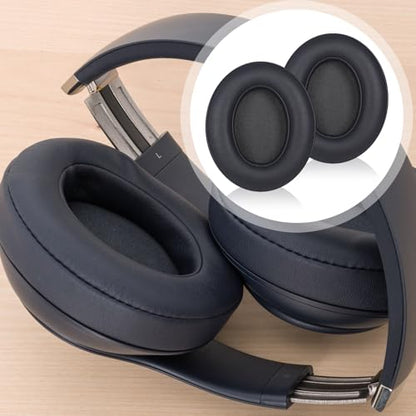 Studio 2/3 Replacement Earpads Ear Pads Cushion Cover Compatible with Studio 2.0 Wired/Wireless & Studio 3.0 B0500 B0501 Over-Ear Headphones (Titanium Gray) | Soft Protein Leather & Memory Foam Earpad Replacement, Ear Cushions Fit Studio3 & Studio2, Repla