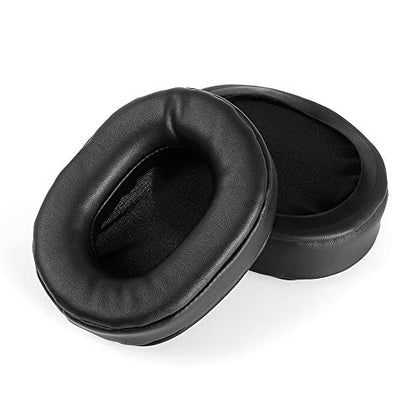 Earpads Cushion Ear Pads Pillow Replacement Compatible with Pioneer SE-MS7BT SE MS7BT Headset Headphones (Black) - color: Black