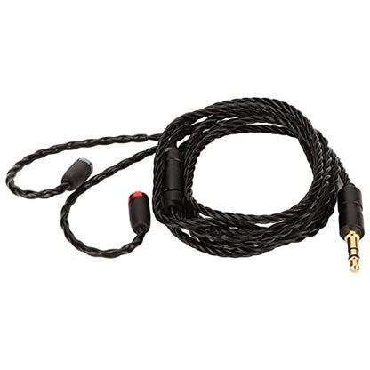 Replacement Headphone Cable for SE215 SE315 SE425 SE535 SE846, MMCX to 3.5mm OFC Earphone Cable with Mic, Oxygen Free Copper Wire for Westone UE AudioSense