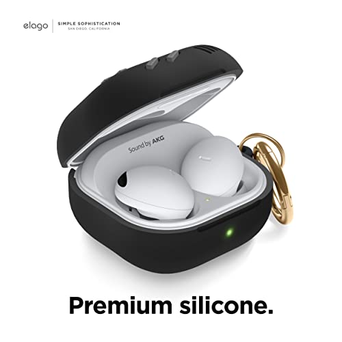 elago GB5 Case for Galaxy Buds FE, 2 Pro, 2, Pro, Live - color: Black