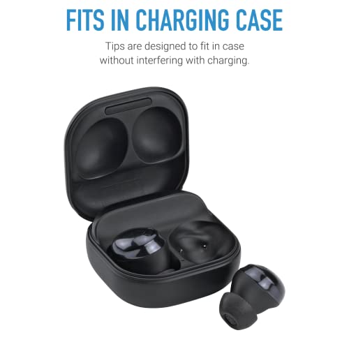 Comply Memory Foam Replacement Ear Tips, Black, Small (3 Pairs) | For Samsung Galaxy Buds Pro, Ultimate Comfort, Secure Fit, Superior Noise Isolation - size: Small