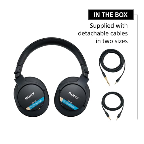Sony MDR-M1 Professional Reference Closed Monitor Headphones