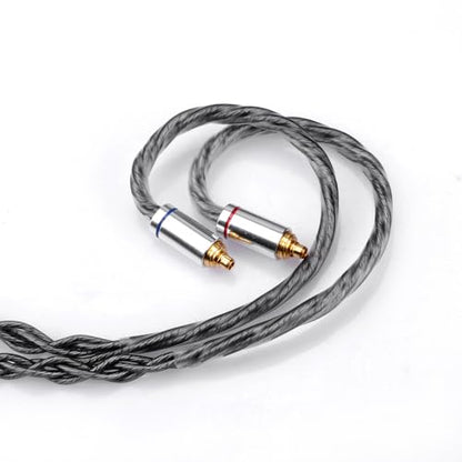 FAAEAL Earphone Cable with MMCX Connector,8 Strands OCC and OFC Silver Plated Litz HiFi Upgrade Wire,Headphone Replacement Line for IE900 SE425 SE535 SE846 XBA-A3/A2/H2/H3 300AP SE215 SE315 (3.5mm)