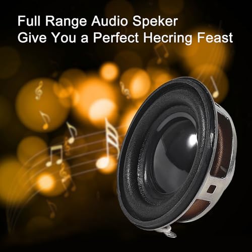 6Pcs 1.5Inch 40MM Mini Portable Speakers 4ohm 3W Full Frequency Stereo Sound Small HiFi Speaker