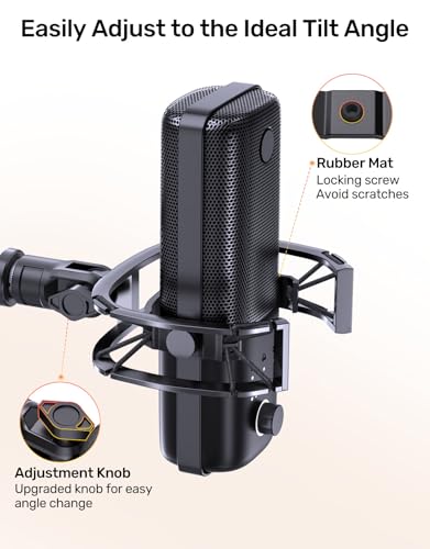 Custom Shock Mounts for Elgato Wave 1/3 Microphone, Aluminum Frame | Custom Built Reinforced Suspension for Max Vibration Isolation, Shock Mount Holder Clip Ideal for Youtubers, Podcasters - size: Wave Shock Mount