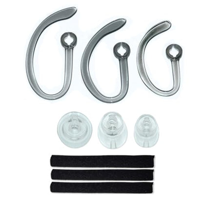 CS540 Eartips Set, Ear Hook Loops, Comfortable Ear Tips Foam Spare Ear Gels Secure Fit for Plantronics CS540 Savi W440 W740 W745 WH500 Headset 9pcs in a Box (S+M+L) - size: S+M+L