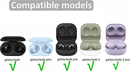 Memory Foam Ear Tips Compatible with Galaxy Buds 2 Pro Foam Tips Eartips,S/M/L 3 Pairs Violet (Foam Tip Galaxy Buds 2 Pro Violet)