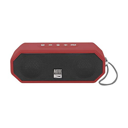 Altec Lansing - Portable Bluetooth Speaker, Waterproof IP67 - color: True Red