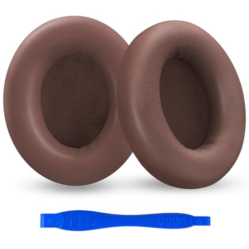Studio Pro Headphone Ear Pads, Replacement Earpads/Cushions for Beats Studio Pro, with Premium Protein Leather, Resilient Memory Foam, Added Thickness - color: Earth