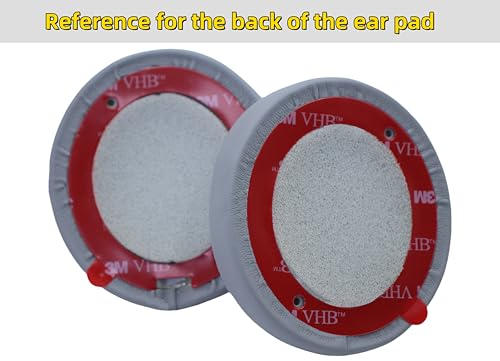Solo 2 Wireless Earpads Replacement for Beats Solo3 Solo2 Headphones - Gray | Fit for Beats A1796 B0534 Replacement Ear Pad Cushions with Upgrade Memory Foam Covers, (Not Fit Studio, Solo HD, Solo 4) - color: Gray