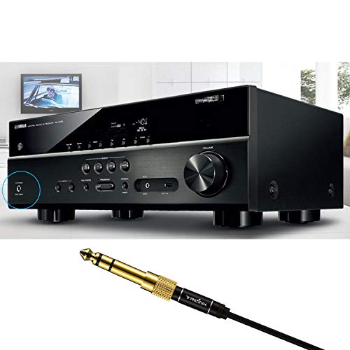 3 Packs Stereo Audio Adapter Converter, 6.35mm (1/4 inch) Male to 3.5mm (1/8 inch) Female Headphone Gold Plated Pure Copper Jack Plug for Guitar Headphones Amp