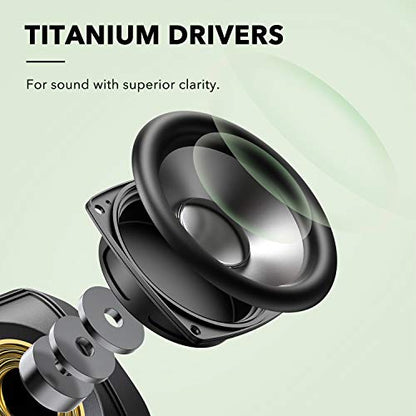 Soundcore Anker Motion Boom, Portable Bluetooth Speaker, IPX7, BassUp | 24H Playtime, App, Built-in Handle, Outdoor Speaker for Camping, Pool, Beach, Backyard