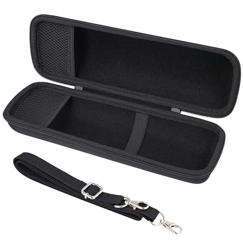 co2CREA Hard Case for Sony ULT Field 1 Bluetooth Compact Speaker, Black | Portable Travel Bag Replacement with Detachable Shoulder Strap and Handle, Shockproof EVA Shell and Soft Lining - color: Black Case, style: Case for Sony ULT Field 1