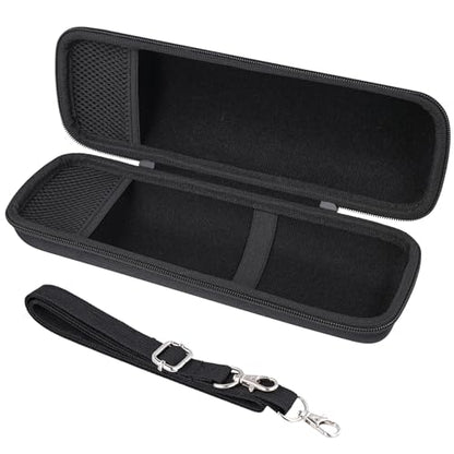 co2CREA Hard Case for Sony ULT Field 1 Bluetooth Compact Speaker, Black | Portable Travel Bag Replacement with Detachable Shoulder Strap and Handle, Shockproof EVA Shell and Soft Lining - color: Black Case, style: Case for Sony ULT Field 1