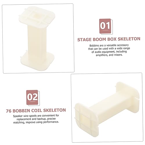 Toddmomy 4pcs Speaker Wire Spools Coil Racks for Cord Organization for Studios Live Events Prevent Tripping Hazards Elegant Design for Audio Management