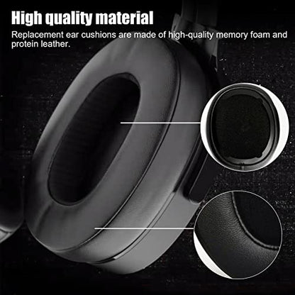 Replacement Ear Pads Memory Foam for Skullcandy Crusher Wireless Crusher | Headphones Ear Cushions Headset Earpads Ear Cups Cover Repair Parts for Skullcandy Crusher 3.0 Wireless Hesh 3