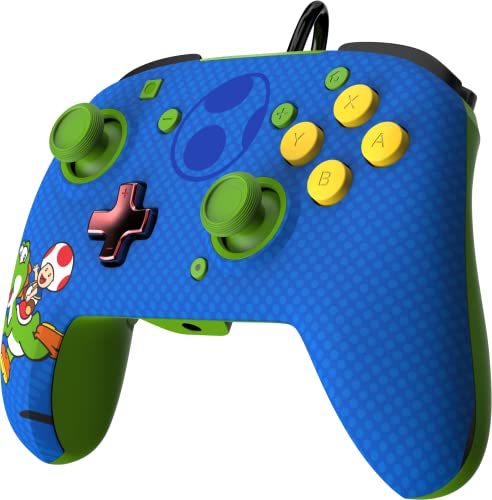 PDP REMATCH Wired Controller for Nintendo Switch/Lite/OLED - Toad & Yoshi - color: Toad & Yoshi