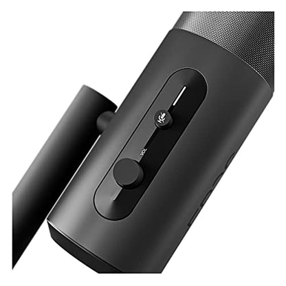 EPOS Gaming B20 Streaming Microphone - 2.9m Cable USB-C Computer Microphone for Gaming - PC & Laptop Connection with Audio Controls - Compatible with PC, Mac, and PS4/5 - Desk Stand Included, Gray
