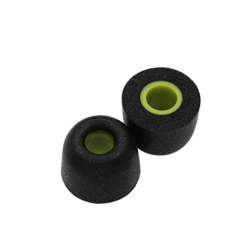 Jaybird X3 X2 X 이어폰 용 이어 팁 폼, 미디움 사이즈 3 쌍 부드러운 소음 차단 메모리 폼 교체용 이어버드 팁, Jaybird X3 X2 X 이어폰 블루버드 폼 팁 X3에 적합 [미디움 3 쌍] - size: M