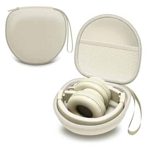 Kids Headphones Case for Folding Headphone, Khaki (Case Only) | Compatible with iClever BTH12/HS19/BTH26/JoySpark-T5/Candy Bila BH03/EarFun/IMYB/MIDOLA MD-B01/noot Products Kids Headphones - color: Khaki