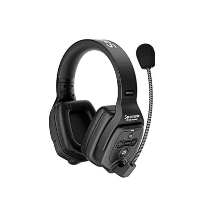 Saramonic WiTalk-WT7D Wireless Intercom Headset System, 7-Person Full-Duplex 1.9GHz Wireless Dual-Ear Communication Headsets with Hub & Custom Hard Case - size: 7-Person Dual-Ear System