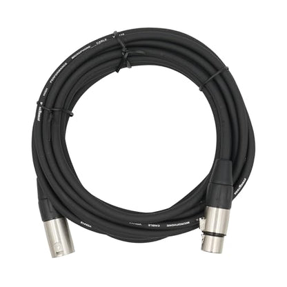 Shure MV7X XLR Podcast Microphone with XLR Cable - Dynamic Mic for Podcasting & Vocal Recording, Voice-Isolating Technology, All Metal Construction, Mic Stand Compatible, Optimized Frequency - Black